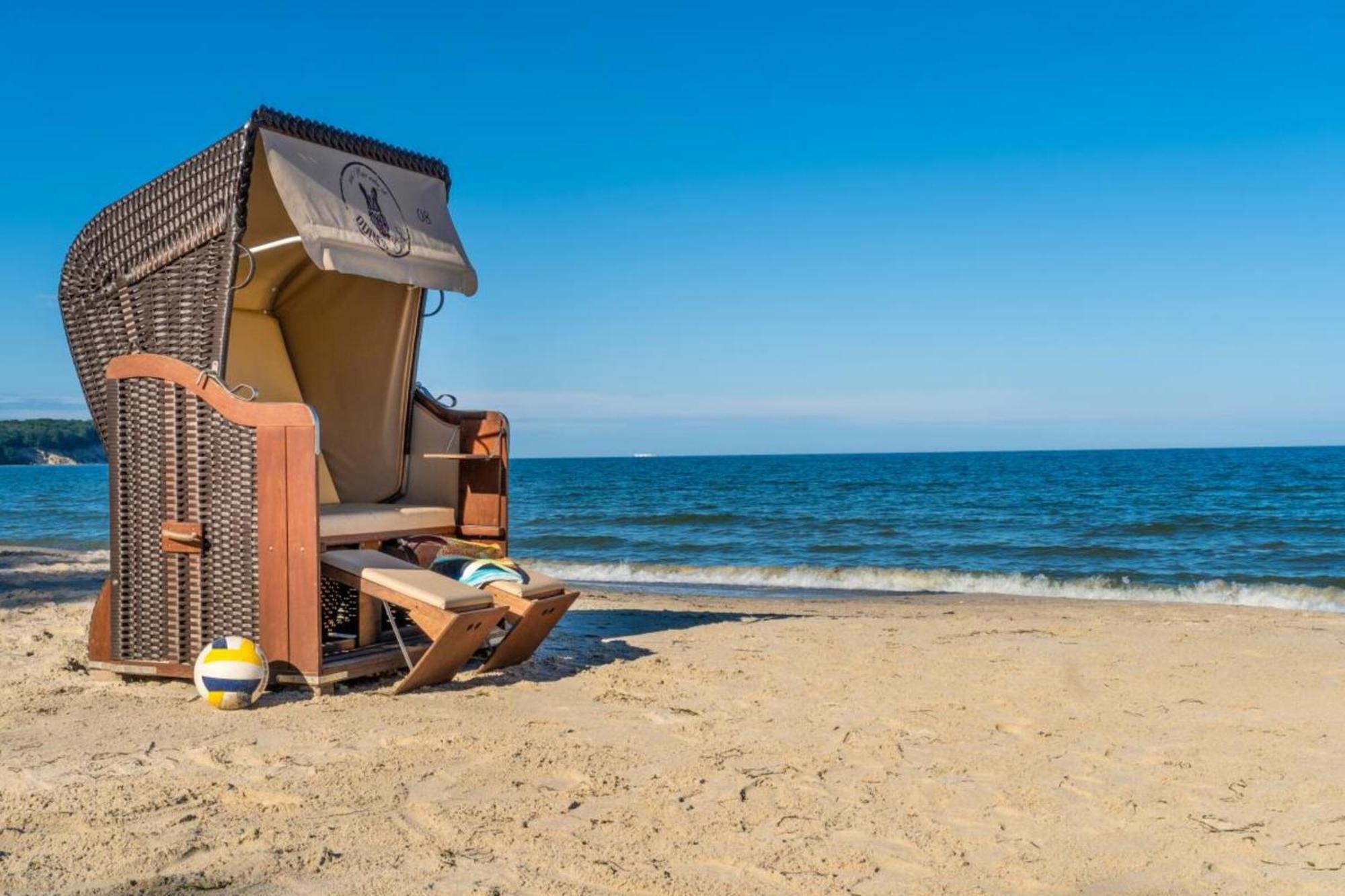 Traumhaftes Appartement - Odins Blick Wohnung 13 , Sauna Und Privatstrand, Blick Zur Ostsee Lobbe Zewnętrze zdjęcie