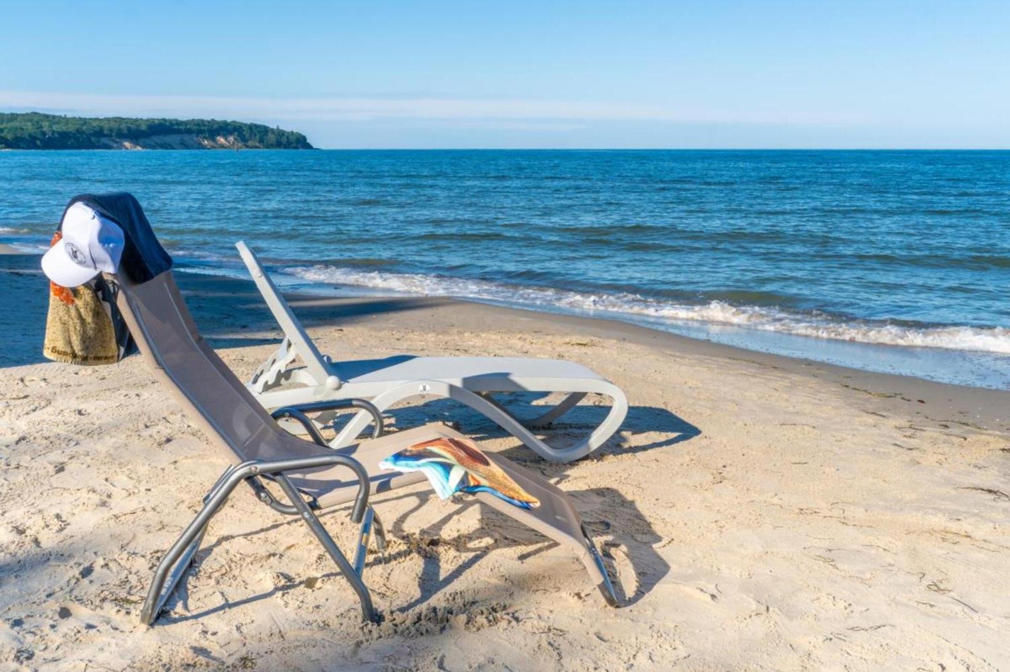 Traumhaftes Appartement - Odins Blick Wohnung 13 , Sauna Und Privatstrand, Blick Zur Ostsee Lobbe Zewnętrze zdjęcie